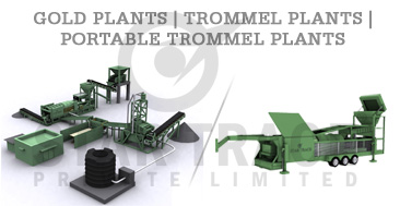 Gold processing plant